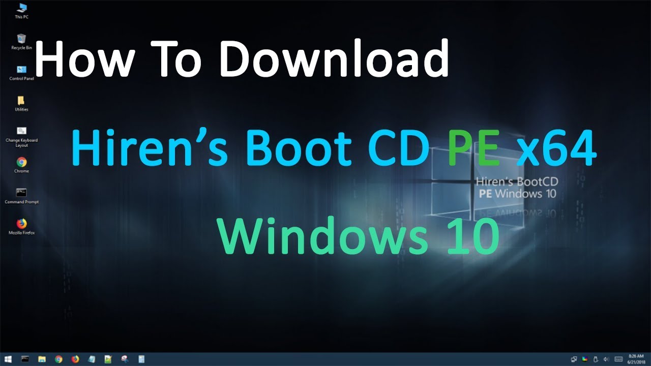 Hirens Boot Cd Latest Version